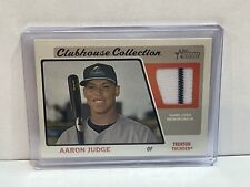 2015 Topps Heritage Clubhouse Collection Aaron Judge Patch Trenton Thunder 