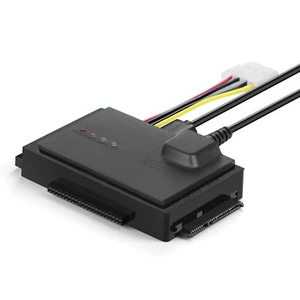 3.5-inches SATA HDD Hard Drive Adapter Case Box Enclosure - 12V Power, AU Plug - Picture 1 of 8