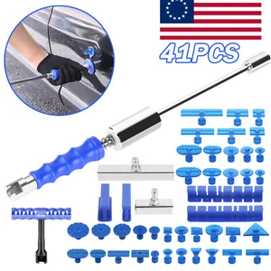 PDR Car Dent Puller Kits Lifter Paintless Removal Hail Remover Auto Body Repair  - Picture 1 of 14