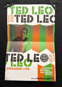 Ted Leo - Solo - Album Promo Poster Litho Flat 2003 VG+ 11" x 17" - Picture 1 of 2