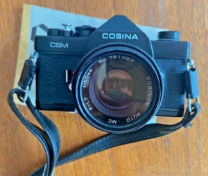 COSINA CSM Kamera Objektiv & Deckel - SAUBERER ZUSTAND - Bild 1 von 7