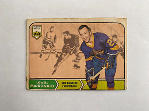 1968-69 O-Pee-Chee Hockey Lowell MacDonald #42
