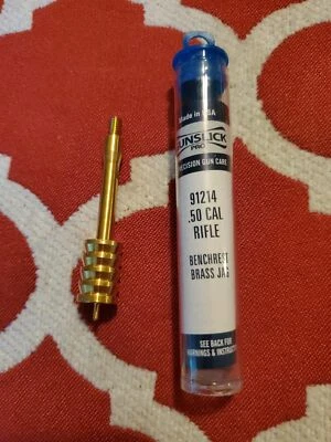 Gunslick Pro Rifle .50 Cal Brass Jag New - Image 1 of 2