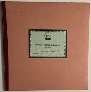 GEORGE FREDERICK HANDEL JULIUS CAESAR WALTER GOEHR HANDEL SOCIETY 2 LP’s - Picture 1 of 1