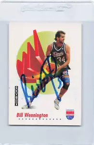 1991/92 Skybox #253 Bill Wennington Kings Signed Auto *K4785 - Picture 1 of 2