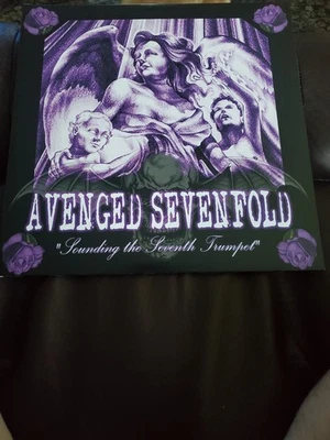 Avenged Sevenfold ~ Sounding the Seventh Trumpet  *PURPLE COLOR* 2x Vinyl LP Foto 1 de 4