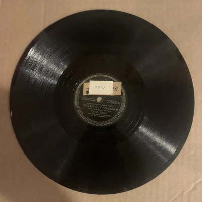 Dinah Shore, 78 rpm, V+, He's My Guy, Victor 27963 - Image 1 of 2