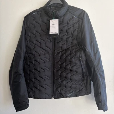 Nike Therma-FIT ADV AeroLoft Repel Down Running Jacket Grey Sz M FB7556-084 NWT - Image 1 of 4