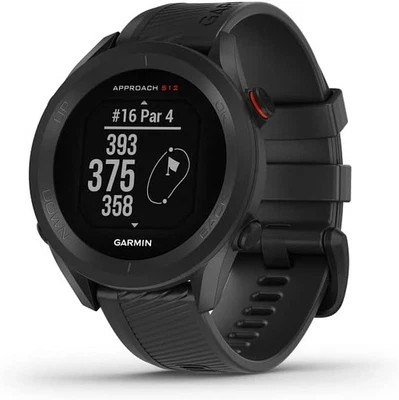 Garmin Approach S12 GPS Golf Watch (44mm)  Grade AA Excellent  Free Next Day Del - Image 1 of 4
