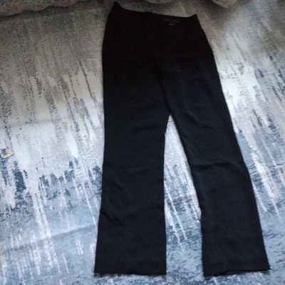 Yansi Fugel Pants Women's Black Dress Pant Size 6 Straight Leg Business Casual - Image 1 of 4