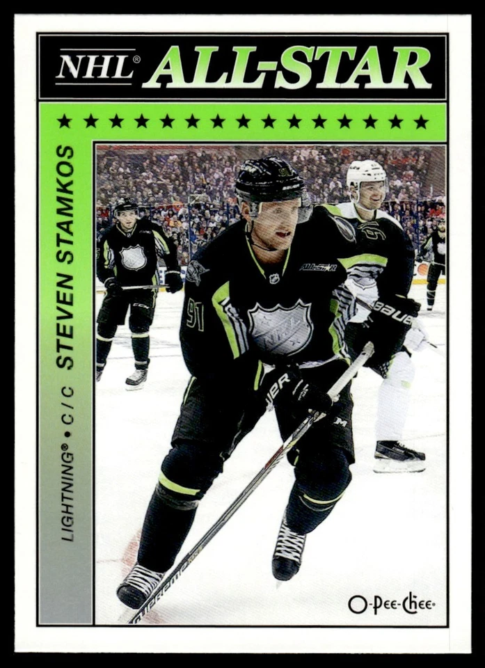 2015-16 O PEE CHEE NHL ALL STAR Steven Stamkos Tampa Bay Lightning #AS-8 - Image 1 of 2