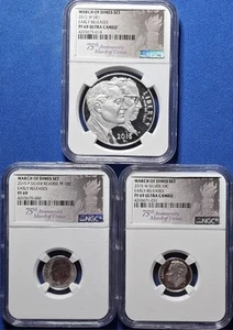 A 2015 March of Dimes 3pc Set. NGC PR69. - Picture 1 of 2