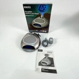Homedics Sound Spa SS-4500 AM FM Clock Radio Sound Therapy Time Projection - Picture 1 of 18