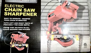 Chicago Electric Power Tool 68221 Electric Chain Saw Sharpener 4 1/4 x 1/8 wheel - Picture 1 of 5