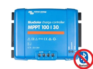 MPPT Solar Laderegler Victron 100/30 BlueSolar 12V 24V 100V 30A ohne Bluetooth - Bild 1 von 7