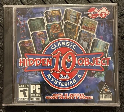 Brand New Hidden Object Classic Mysteries 6 - 10 Pack PC DVD ROM Games - Image 1 of 2