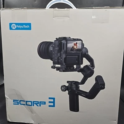 Feiyu SCORP 3 Camera Gimbal Stabilizer w/ Detachable Remote Handle & AI Tracking - Image 1 of 4
