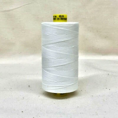 GUTERMANN Mara 80 Tex 40 100% POLYESTER  800 yard/spool Regular Sewing Color 800 - Image 1 of 2