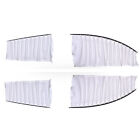 (White)Car Side Window Sunshade Perfect Fit Privacy Blinds Curtain Heat