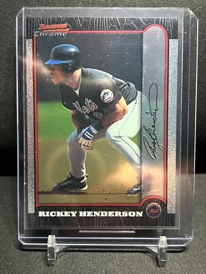 Rickey Henderson 1999 Bowman cromo #233 Foto 1 de 2