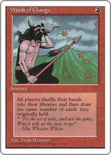 Winds of Change NM MTG Fourth Edition 4th Magic