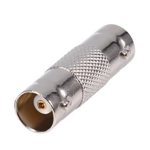 BNC Coupler Female to Female Coax Cable FF Connector Adapter CCTV Video Camera - Picture 1 of 8