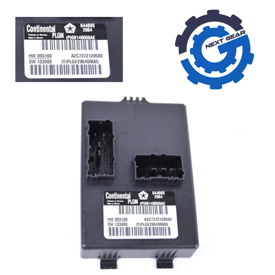 Nuevo módulo de puerta levadiza Mopar 2014-2022 OEM Dodge Durango Grand Cherokee 68140669AH Foto 1 de 4