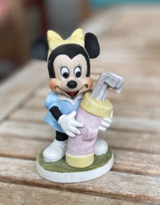 Disney Minnie Playing Golf Figurine. (2) - Picture 1 of 7