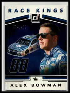 2018 Donruss #23 Alex Bowman Gold Foil #/499 - Picture 1 of 2