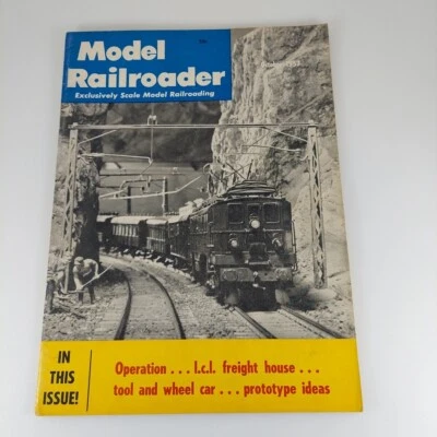 Model Railroader Magazine Oct 1957 Vol 24 No 10 Operation, Freight House - Image 1 of 4