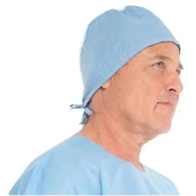 100 Halyard surgical cap universal size - Blue - Image 1 of 2