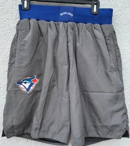 NWT Mitchell & Ness Insignia Toronto Blue Jays Shorts Medium Gray MSRP $135 - Picture 1 of 11
