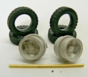 Budd 6-Hole Dual Wheel Set 1-Axle for Trucks 1:48 Scale - Picture 1 of 3