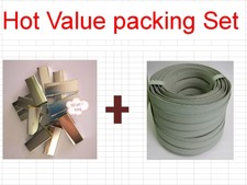 1kg (M) PP Strapping Belt + 50 pcs Metal Clip 