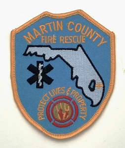 Parche de bomberos y rescate del condado de Martin Florida - Imagen 1 de 1