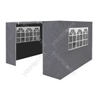 Sealey Dellonda Premium Side Walls/Doors/Windows for Gazebo/Marquee, Fits 2 x 2m