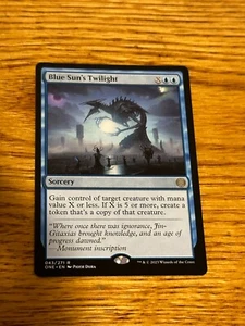 MTG Phyrexia: All Will Be One Blue Sun's Twilight - Picture 1 of 1