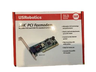 US Robotics USR5670 56 Kbps Modem - Image 1 of 3