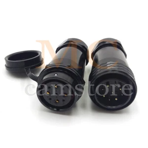 WEIPU SA28 9Pin Bulkhead IP68 Waterproof Plug & Socket Connector 500V/25.5A  - Picture 1 of 8