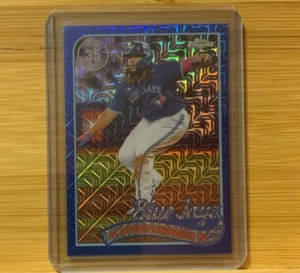 2024 Topps Chrome Vladimir Guerrero jr. Blue Mojofractor /150 - Picture 1 of 3