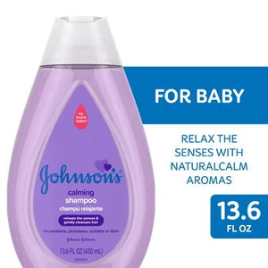 Johnson's Calming Baby Bath Shampoo with NaturalCalm Scent, 13.6 fl oz - Picture 1 of 3