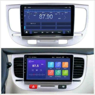 Radio estéreo de coche 9" Android 10.0 navegación GPS WiFi para Kia Rio 2005-2011 1+16G Foto 1 de 4