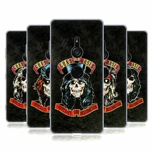 OFFICIAL GUNS N' ROSES VINTAGE GEL CASE FOR SONY PHONES 1 - Picture 1 of 16