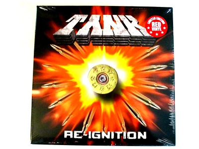 TANK RE-IGNITION LP 2019 (2) RED VINYL NWOBHM SODOM CRADILE OF FILTH - Image 1 of 2