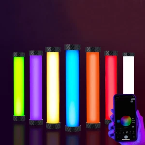1ft RGB LED Tube Light HS-T25 Full Color Pocket Portable Photo Video - Picture 1 of 9