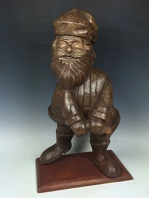 SANTA CLAUS  PAPER MACHE MOLD/SCULPTURE - Image 1 of 4