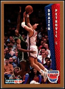 1992-93 Fleer #147 Drazen Petrovic - KOSTENLOSER VERSAND! - Bild 1 von 2