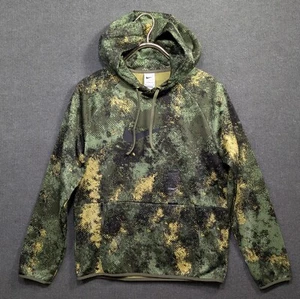 Nike Sudadera con Capucha Para Hombres Pequeña Therma-FIT Camuflaje Estampado Completo Pullover Sudadera Swoosh - Imagen 1 de 11