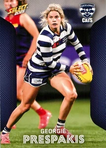 2025 Geelong Cats AFLW Select Footy Stars Card - Georgie Prespakis - Picture 1 of 3
