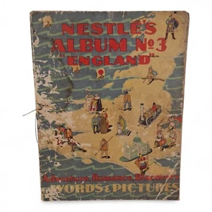 Álbum Nestles 1936 n.º ÁLBUM DE 3 TARJETAS EN BLANCO DE Inglaterra - Imagen 1 de 12